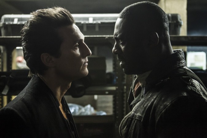 Walter (Matthew McConaughey) and Roland (Idris Elba) in The Dark Tower The Dark Tower
