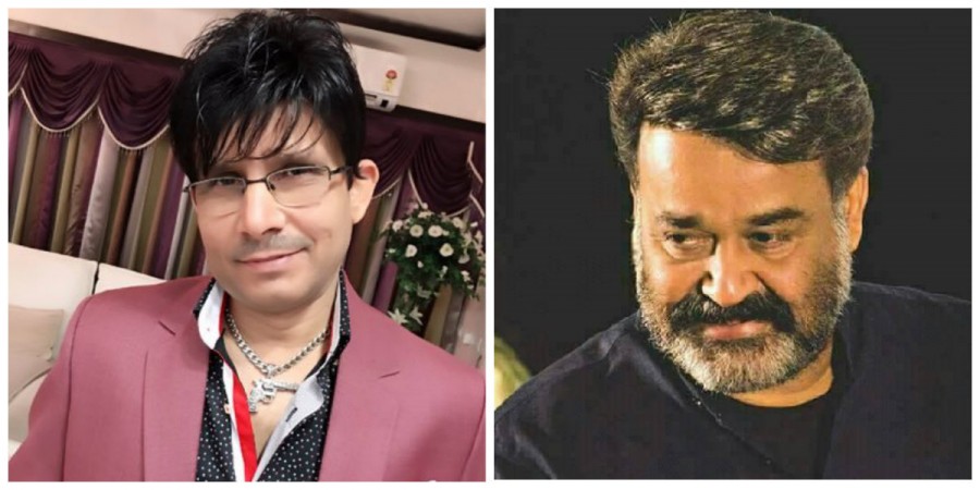 KRK and Mohanlal