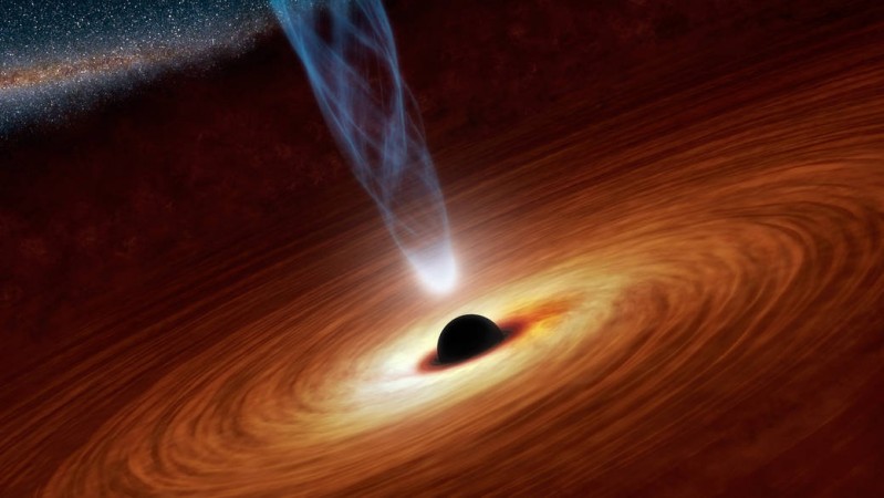 The 'negative mass' phenomenon would be used by scientists to explore the mysteries of the cosmos, such as black holes and dark energy. negative mass, black hole, dark energy, space