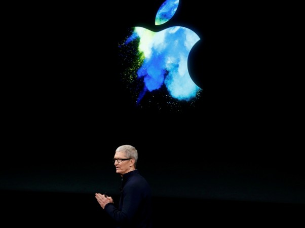 Apple CEO Tim Cook speaks during an Apple media event in Cupertino, California, U.S. October 27, 2016. Apple CEO Tim Cook