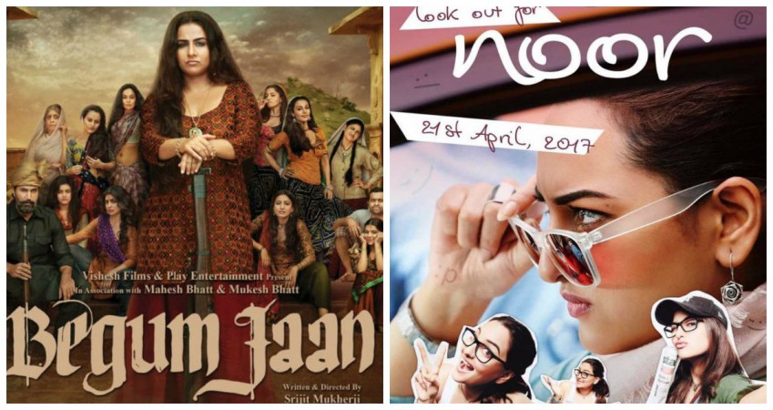 Begum Jaan and Noor posters Begum Jaan and Noor