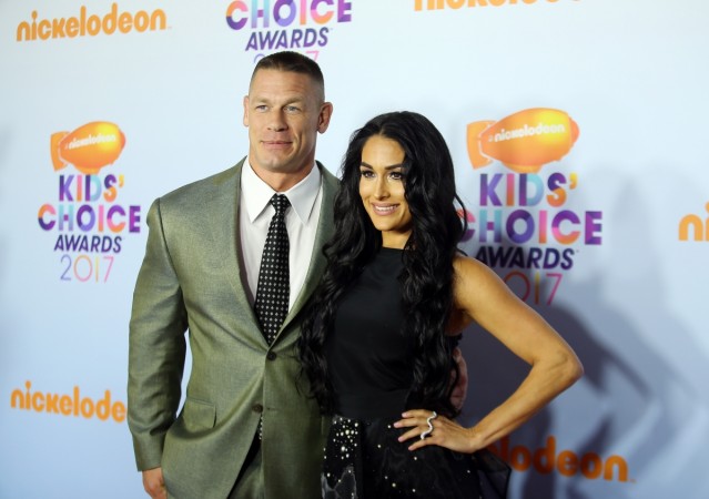 WWE stars John Cena and Nikki Bella John Cena and Nikki Bella