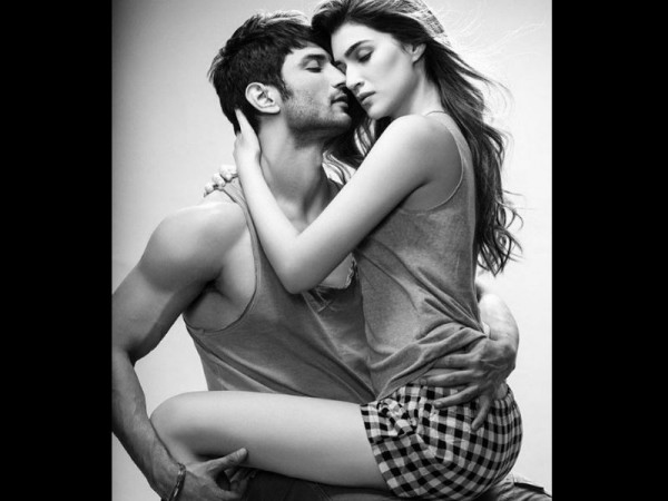 Sushant Singh Rajput and Kriti Sanon Sushant Singh Rajput and Kriti Sanon