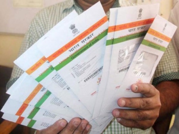 Representational Image AAdhar card
