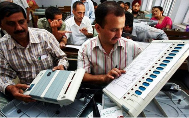 In picture: An Electronic Voting Machine (EVM). EVM and VVPAT