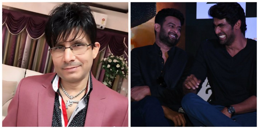 KRK, Prabhas and Rana Daggubati KRK, Prabhas and Rana Daggubati