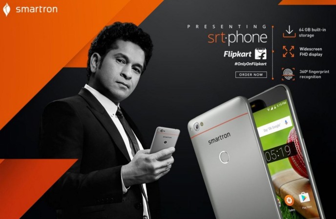 Sachin Tendulkar-inspired Smartron srt.phone launched in India; price, specs; everything you need to know Smartron, srt.phone, launch, flipkart,price,special offer