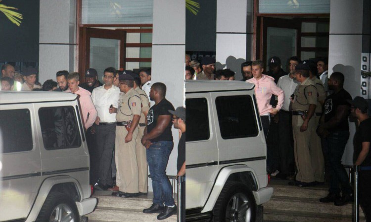 Canadian singer Justin Bieber arrives in India for Purpose Tour Justin Bieber