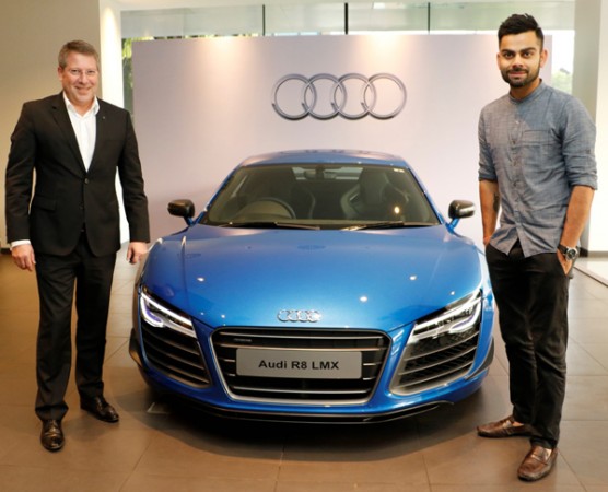 Virat Kohli with his Audi R8 LMX edition Virat Kohli cars