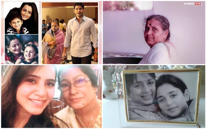 Mahesh Babu, Mohanlal, Tamannaah, Samantha with their mothers Mahesh Babu, Mohanlal, Tamannaah, Samantha with their mothers
