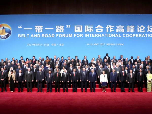 Leaders of participating countries in the One Belt, One Road initiative OBOR