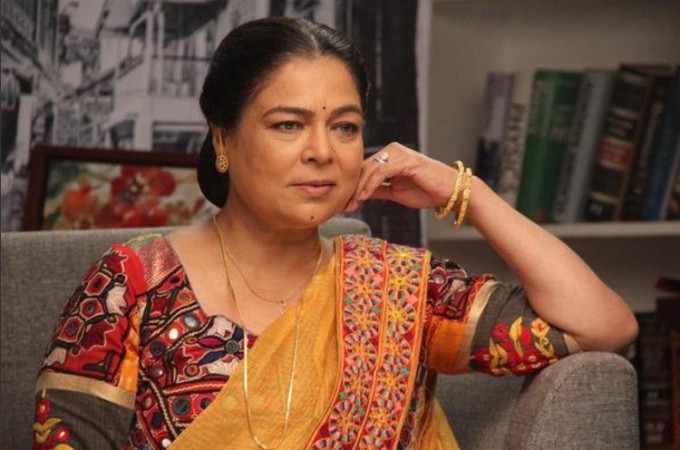 Reema Lagoo in ongoing TV serial Naamkaran Reema Lagoo