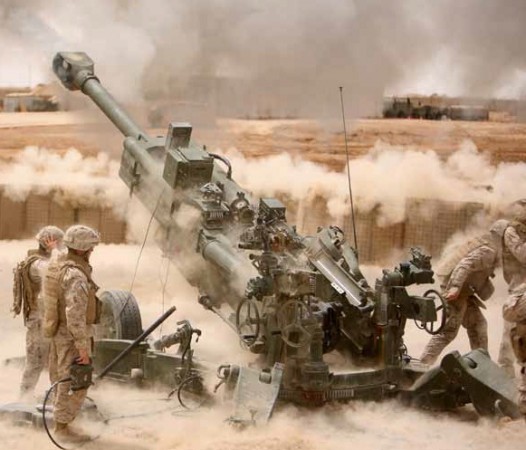 An M777 howitzer in action- Representational image M777