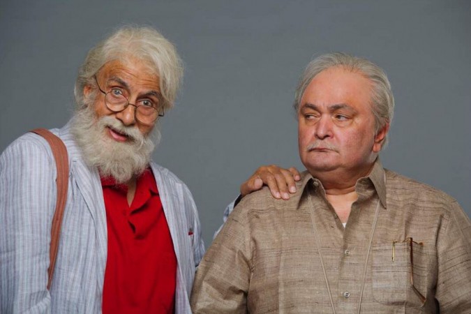 102 Not Out first look 102 Not Out, Amitabh Bachchan, Rishi Kapoor
