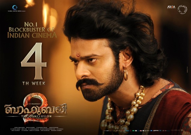 Baahubali 2 will be screened at Aries Plex in Thiruvanathapuram for a year. Baahubali 2, Ariesplex