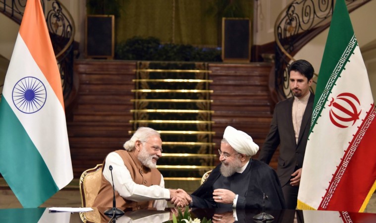 Narendra Modi and the President of Iran, Hassan Rouhani, during the Joint Press Statement, in Tehran on May 23, 2016. Iran, India Iran, india iran bilateral ties, pm modi, president rouhani, iran india trade, bilateral trade, modi visit to iran