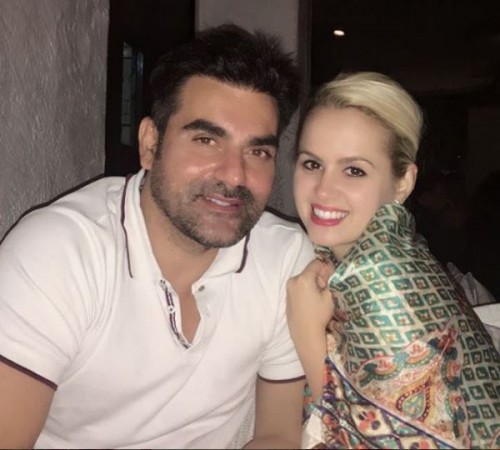 Arbaaz Khan and Alexandra Camelia Arbaaz Khan and girlfriend Alexandra Camelia