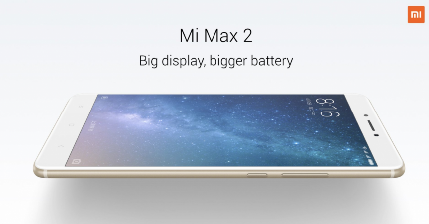 Metal-clad Xiaomi Mi Max 2 with bigger battery launched Xiaomi, Mi Max 2, price, specs,launch,release, features