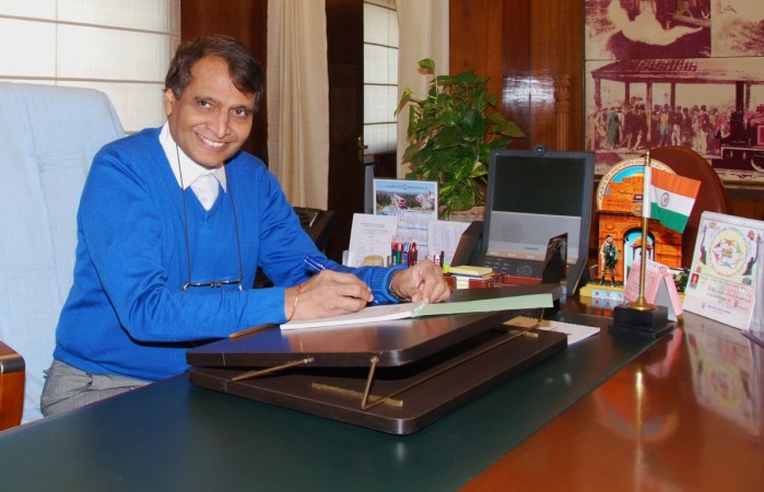 In picture: Union Railway Minister Suresh Prabhu. Suresh Prabhu