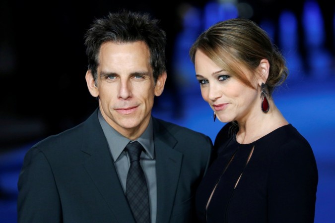 Actor Ben Stiller and wife Christine Taylor Ben Stiller and wife Christine Taylor