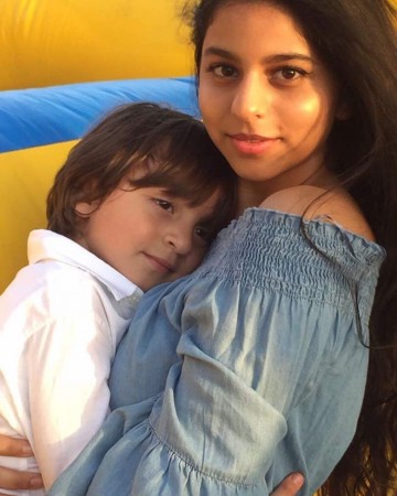 Suhana Khan with AbRam Suhana Khan with AbRam