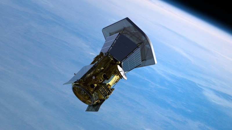 This illustrations depicts the Solar Probe Plus spacecraft leaving Earth, after separating from its launch vehicle and booster rocket, bound for the inner Solar Probe Plus and an unprecedented study of the Sun. nasa, Solar Probe Plus, solar atmosphere, space,