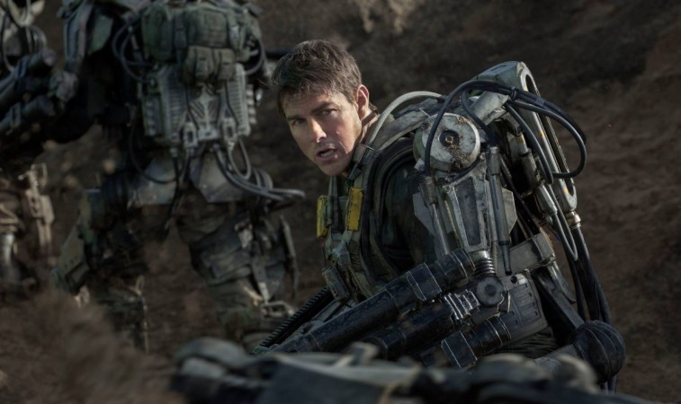 A still from Edge of Tomorrow featuring Tom Cruise Tom Cruise Edge of Tomorrow