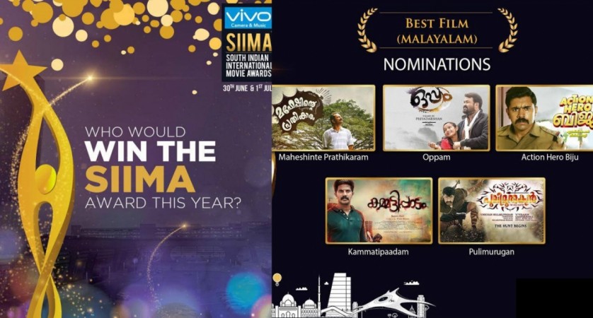 SIIMA 2017 nomination lists are out SIIMA, SIIMA 2017, SIIMA 2017 nomination list