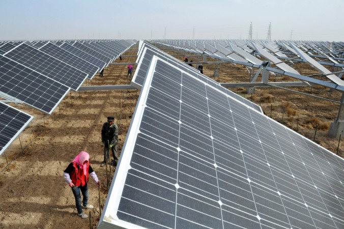 China solar power plant