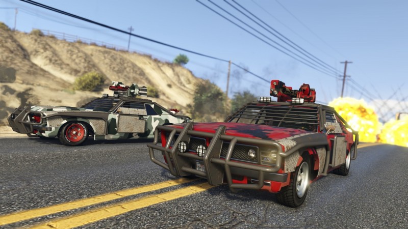The Tampa gets a weaponized upgrade in GTA 5 GTA 5 Online Gunrunning DLC