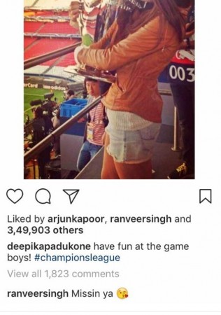 Ranveer Singh and Deepika Padukone