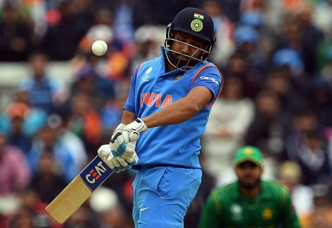 Rohit Sharma struggles to 91 in the India vs Pakistan Champions Trophy ...