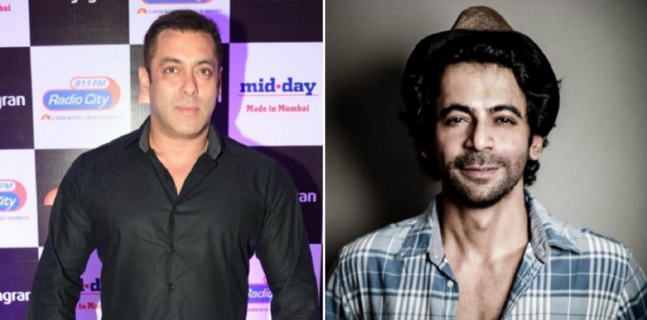 Salman Khan, Sunil Grover Salman Khan, Sunil Grover