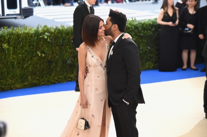 Selena Gomez and The Weeknd at the Met Gala Selena Gomez