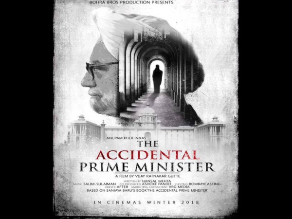 The Accidental Prime Minister poster: Anupam Kher as 