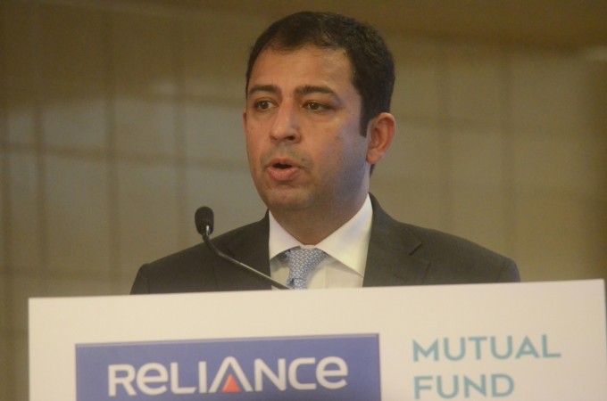 Reliance Nippon Life Asset Management ED and CEO Sundeep Sikka addresses a press conference to announce the board approval for the AMC IPO, in Mumbai on June 7, 2017. Reliance Nippon Life Asset Management, Sundeep Sikka