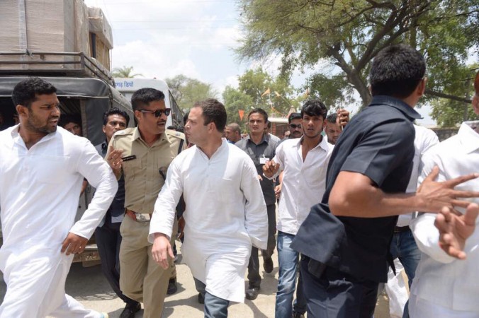 In picture: Congress vice-president Rahul Gandhi (centre) on his way to Mandsaur in MP on June 8, 2017. Rahul Gandhi