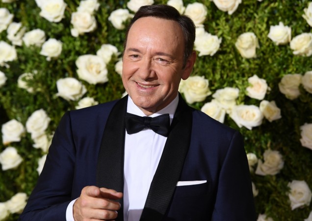 Host Kevin Spacey speaks onstage during the 2017 Tony Awards at Radio City Music Hall on June 11, 2017, in New York City. Kevin Spacey