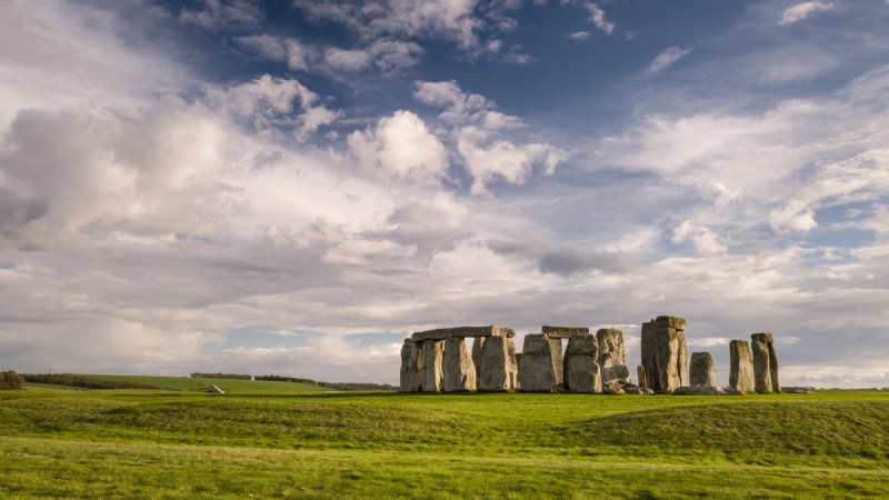A view of Stonehenge captured on the Galaxy S8 camera on April 1, 2017. Galaxy S8 camera sample