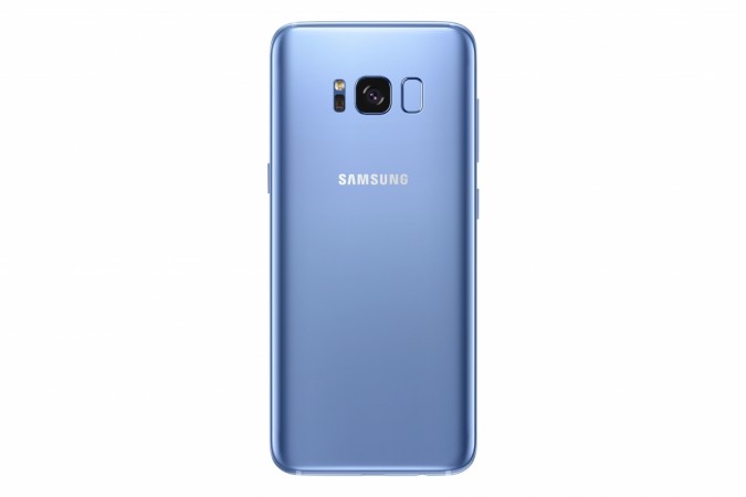 The Galaxy S8 fingerprint sensor is right next to the rear camera. Galaxy S8