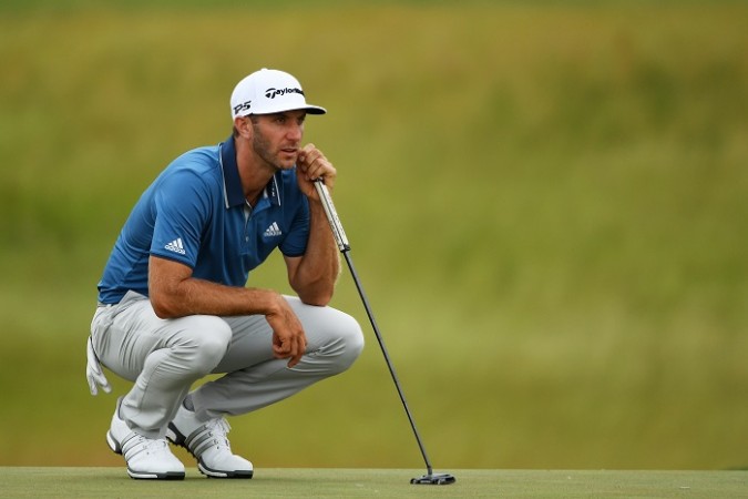 The world number one Dustin Johnson made an early exit from the US Open Dustin Johnson, US Open 2017, golf, second round, cut