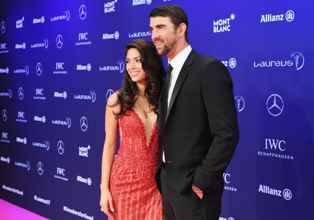 Michael Phelps with wife Nicole michael phelps