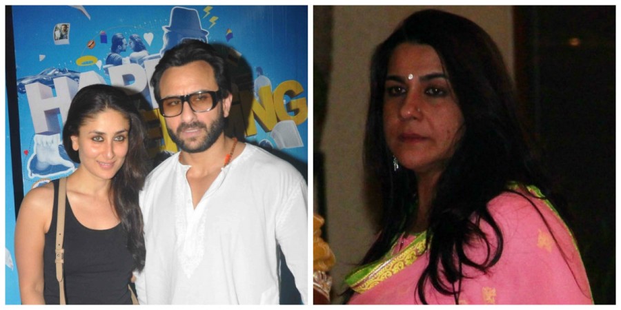 Saif Ali Khan, Kareena Kapoor Khan and Amrita Singh Saif Ali Khan, Kareena Kapoor Khan and Amrita Singh
