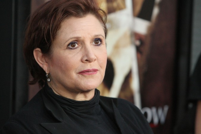 Actress Carrie Fisher at the Summit Entertainment's Premiere of 'Sorority Row' at ArcLight Hollywood on September 3, 2009, in Hollywood, California. Carrie Fisher