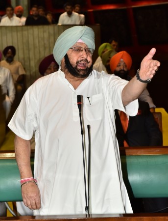 Punjab CM Captain Amarinder Singh Amarinder Singh