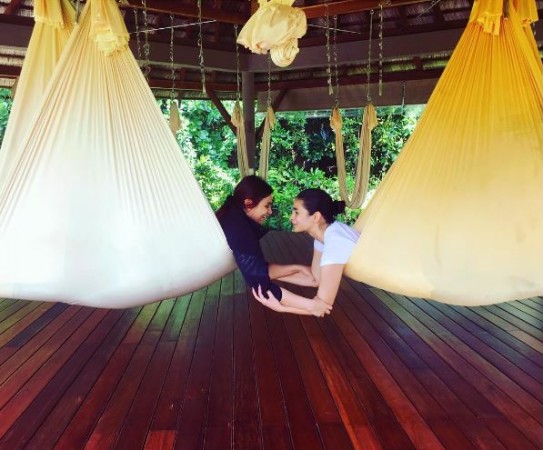 Alia Bhatt yoga day