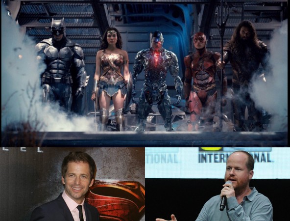 Justice League, Zack Snyder and Joss Whedon Justice League