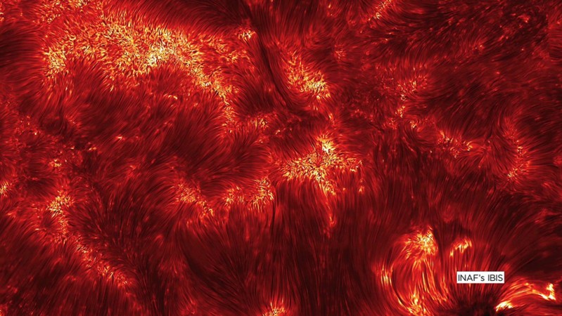 At any given moment, as many as 10 million wild jets of solar material burst on the Sun's surface. They erupt as fast as 60 miles per second and can reach lengths of 6,000 miles before collapsing. nasa, IRIS, Sun, Sun's spicules, space,