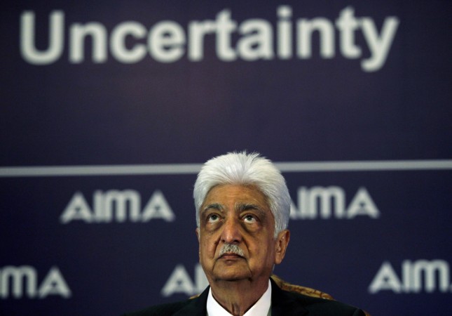 Wipro Chairman Azim Premji, who also owns PE and VC firm PremjiInvest, at an event in New Delhi September 26, 2013. azim premji, premjiinvest, premjiinvest snapdeal, snapdeal flipkart merger, snapdeal cofounders, special payment to snapdeal investors