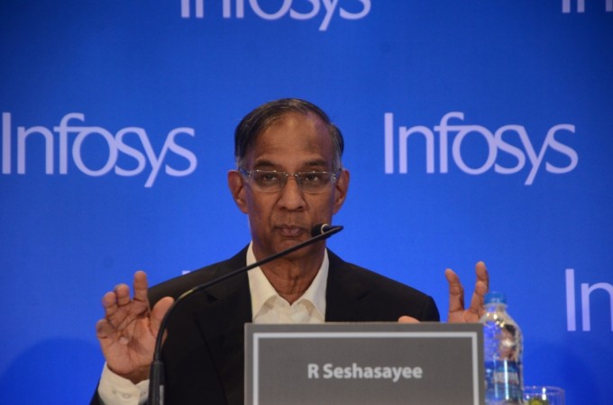 Former Infosys Non-Executive Chairman R Seshasayee. infosys, infosys chairman r seshasayee, infosys agm, seshasayee to quit